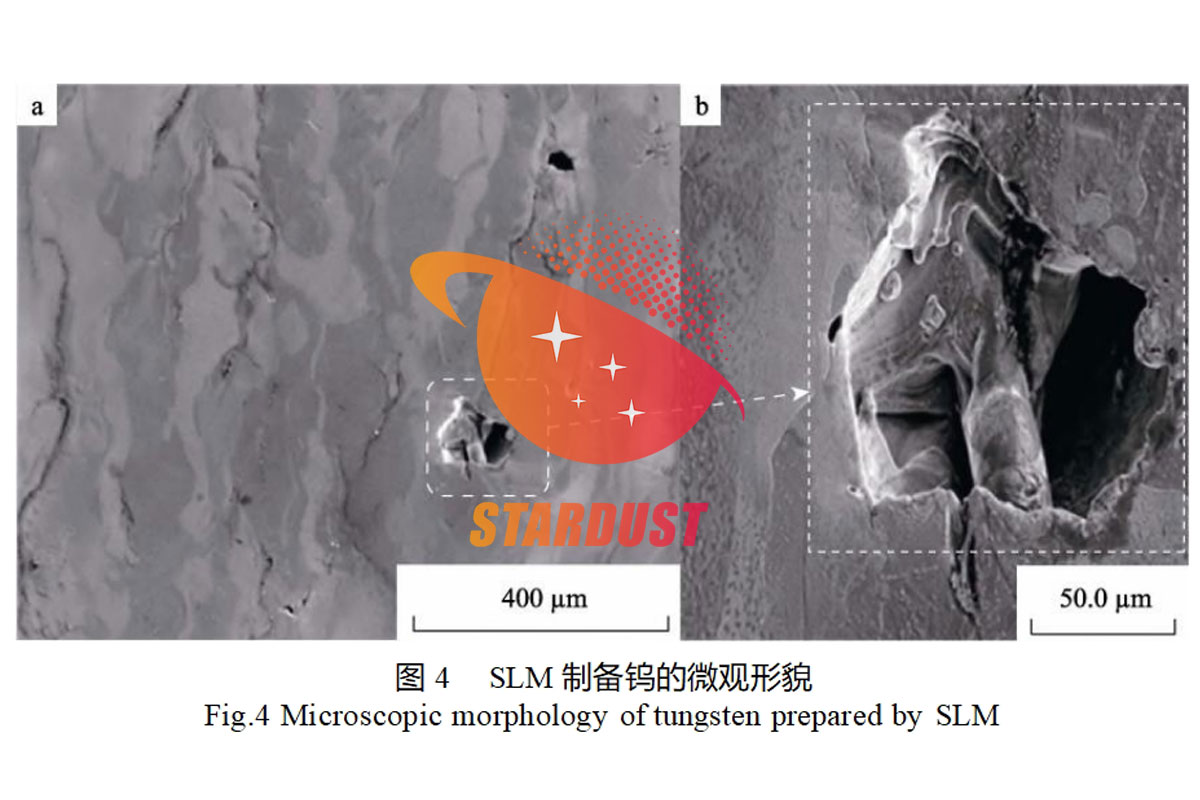 选择性激光熔化（SLM）成形纯钨的微观组织与力学性能研究